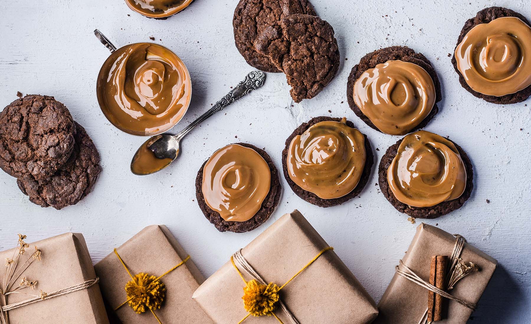Cookies sans lactose au beurre de cacahuète