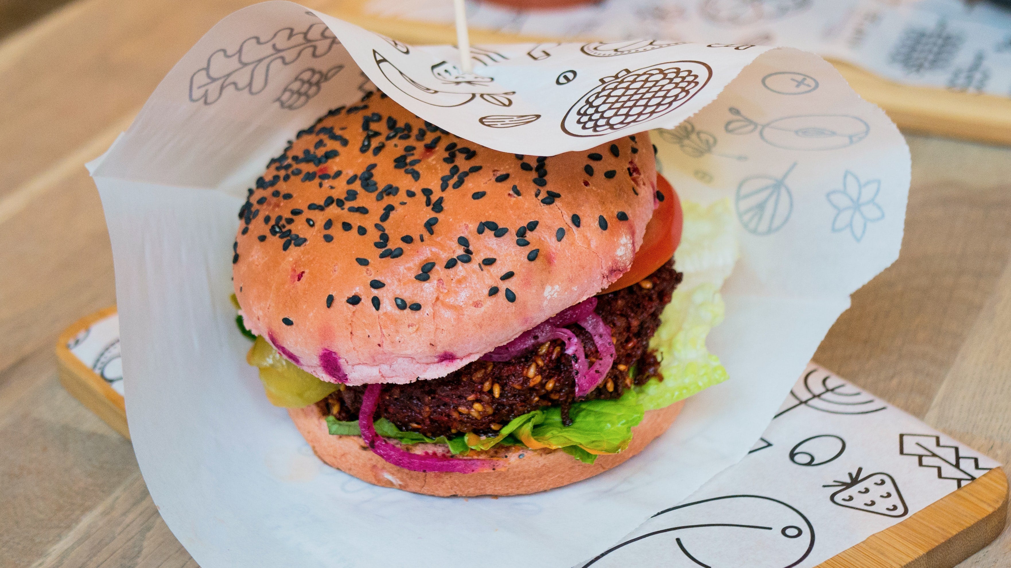 Recette de burger végétarien