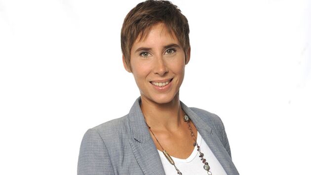 Portrait de Karine Vergniol, Journaliste